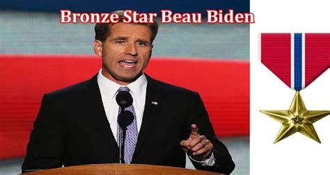 Beau Biden was a lawyer in the Delaware ArNG and worked in the JAG office. . Why did beau biden get a bronze star